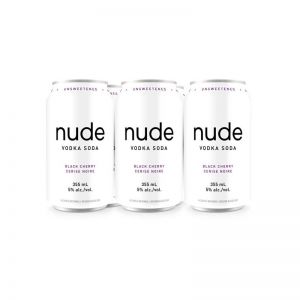 Nude Vodka Soda Black Cherry